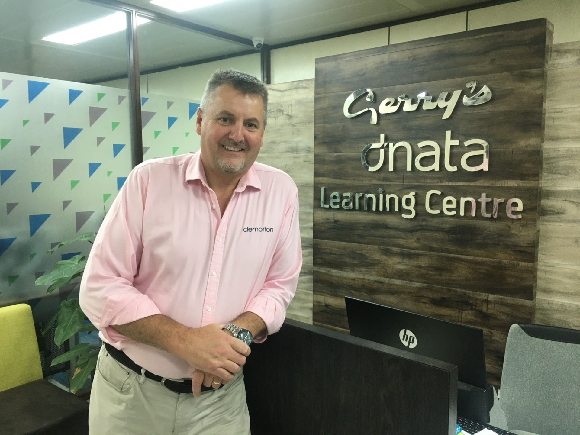 Andy Clemson at the dnata Learning Centre
